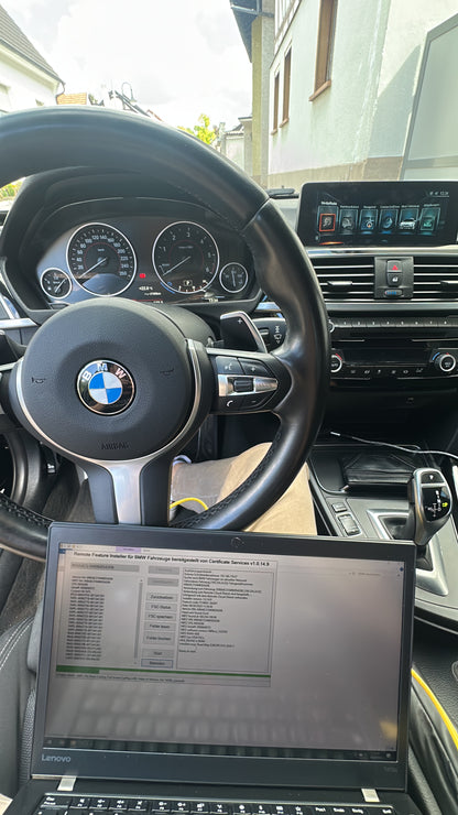 BMW Service Eintrag / Serviceeintrag Digital & iDrive für F & G Modelle